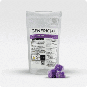 Generic AF - Grape - Gummies - 100 mg